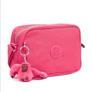 Kipling Dee Crossbody Shoulder Bag Pink NWT